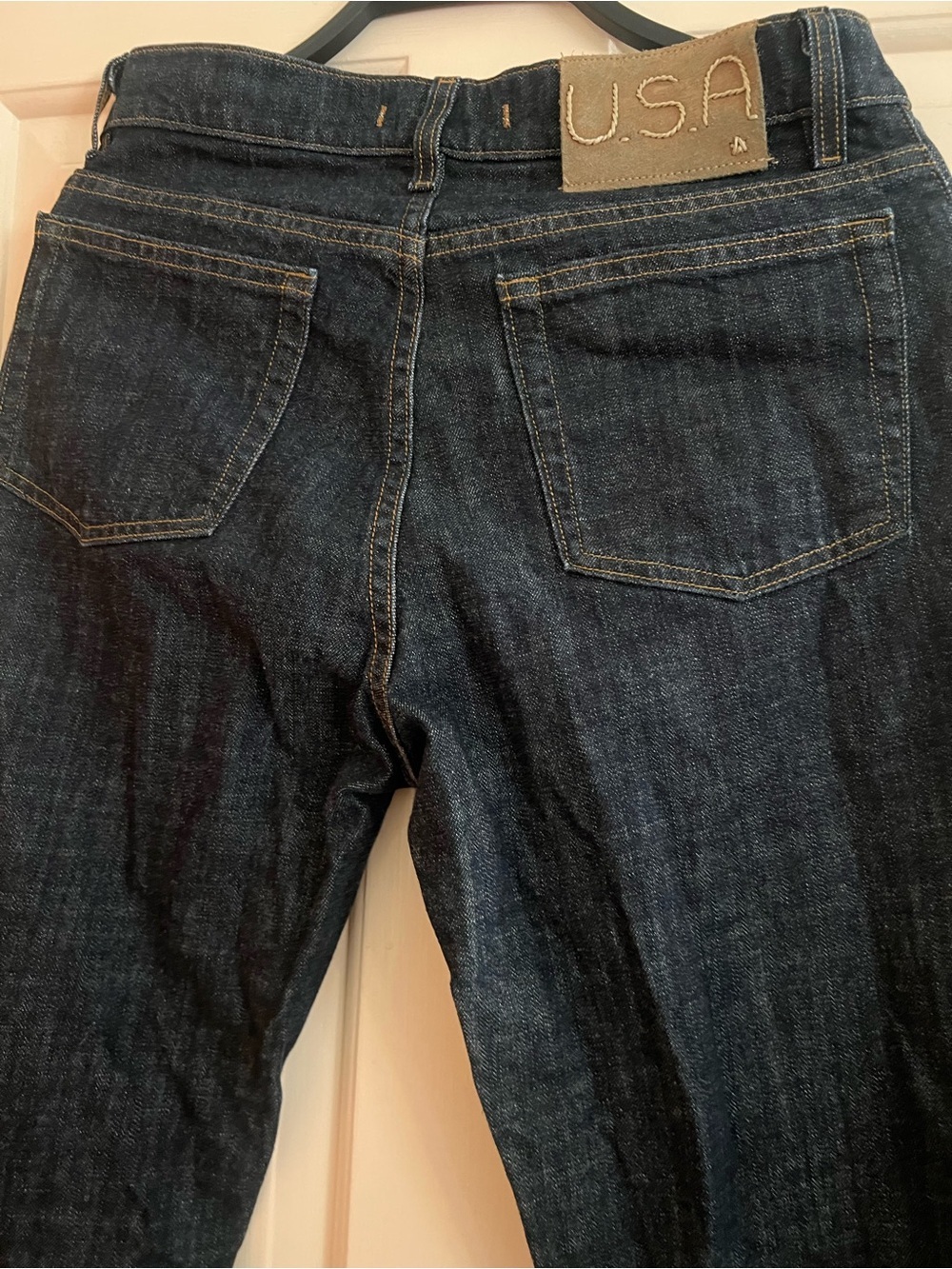 John varvatos U.S.A. Slim Straight indigo blue Jeans street apc amiri Allsaints